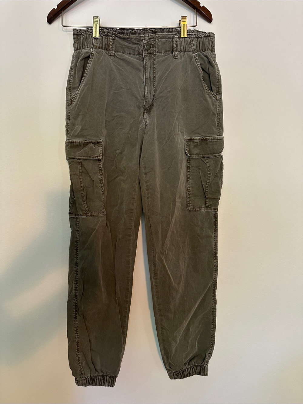American Eagle Outfitters Olive Cargo Joggers
